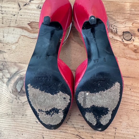 Vintage Nickels Women's Lipstick Red Heels Pinup - Picture 5 of 7